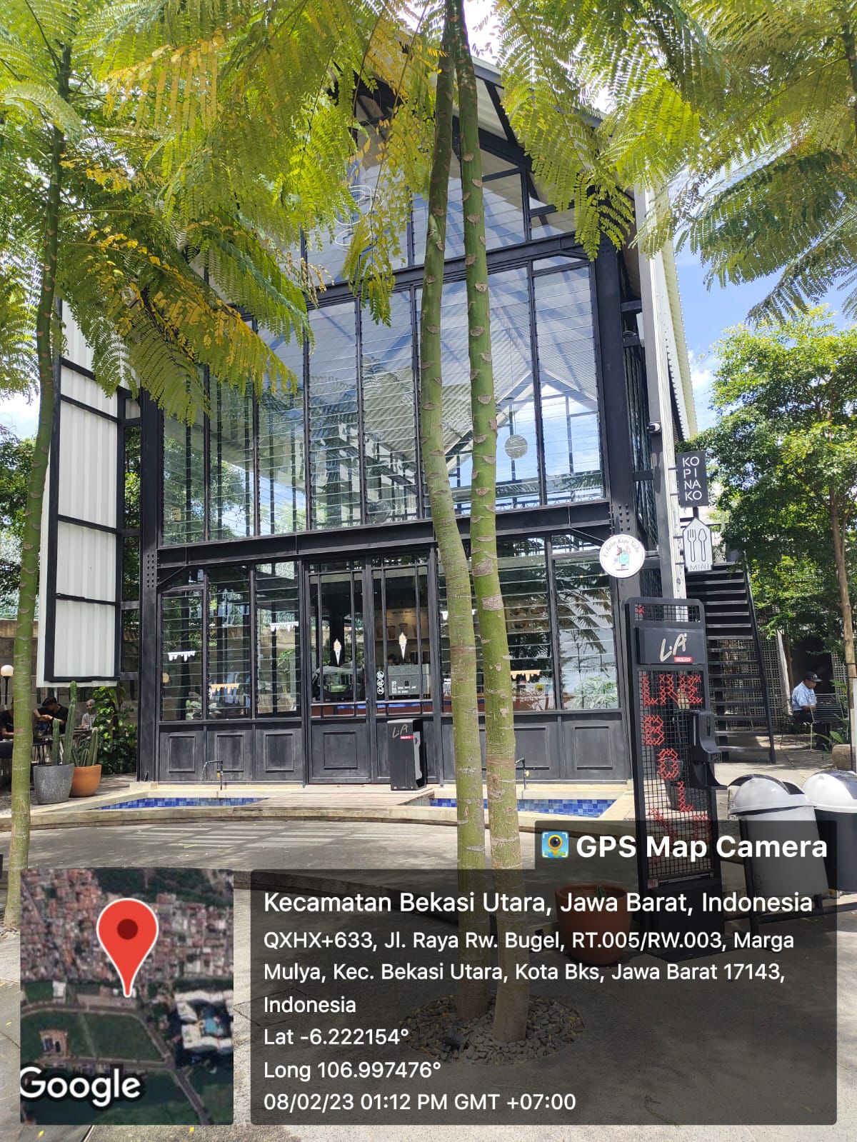 kopi nako bekasi utara